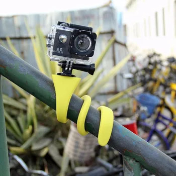 Banan Pod Fleksibel Blæksprutte Mini sport Kamera Stativ Mount Selfie Stick til Gopro Hero5 4 3+Session Xiao Mi Yi SJCAM for iPhoneX 11829
