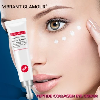 20g Eye Cream Peptid Collagen Serum Anti-Rynke Anti-Age Fjerner Mørke Rande Eye Care Mod Poser Og Tasker 11846