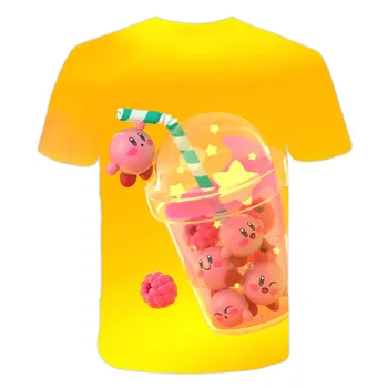 Nye populære 3DT shirt pige dreng personlighed tegnefilm top T-shirt, sommer tøj, børn T-shirt street tøj tøj