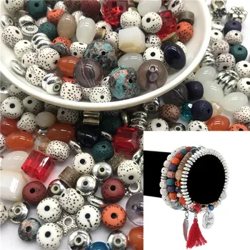 Engros 20g Akryl Perler/Glas Perler blanding Style Perler til gør det selv-Håndlavet Armbånd Smykker at Gøre Tilbehør #04 119162