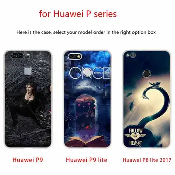 Sagen blød for Huawei P40 P20-P30 Pro P10 Lite-e Plus S Samrt Z 2019 2020 Dække Once Upon a Time 11924