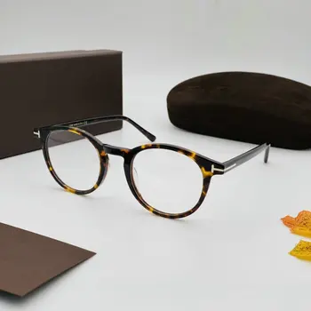 2021 Luksus brandVintage Tom For mennesker Optiske Briller Rammer Forde Mode Acetat Kvinder Læsning Nærsynethed Recept Briller
