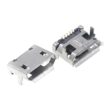 100PCS Micro USB Stik 5P Stik Pitch 7,2 mm Kvindelige SMD DIP-Stik 119445