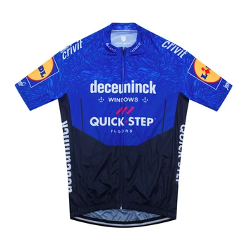 2021 Pro Team Quick Step Cycling Jersey 19D Bib Sæt Cykel Tøj Ropa Ciclism Cykel Tøj Herre Korte Maillot Culotte
