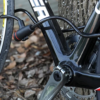 Tyveri Spiral Stål Kabel-Beskyttende Universal Cykel Lås i Rustfrit Stål Kabel-Coil Cykel Tilbehør Cykel Lås med 2 Nøgler 119672