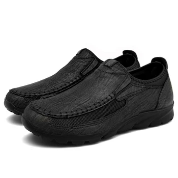 Mænd Casual Sko, Loafers Sneakers 2021 Nye Mode Håndlavet Retro Fritids-Loafers Sko Shoes Casuales Hombres Mænd Sko