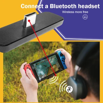Trådløs USB/Type-C Bluetooth5.0-Adapter Til Nintendo Skifte Audio Receiver Transmitter Til PS4/PC Konsol Converter Bærbare