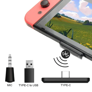 Trådløs USB/Type-C Bluetooth5.0-Adapter Til Nintendo Skifte Audio Receiver Transmitter Til PS4/PC Konsol Converter Bærbare