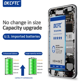 OKCFTC Oprindelige Udskiftning Mobiltelefon Batteri C11P1424 4950mAh for Asus ZenFone 2 ZE551ML ZE550ML Z00AD Z00ADB Z00A Z008D Gratis Værktøjer 120872