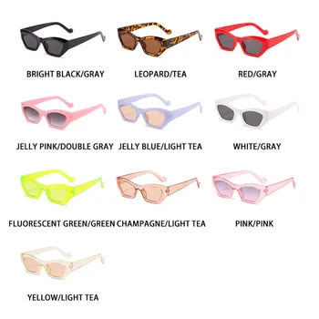 AKA VISION Cateye Solbriller Kvinder Luksus Mærke Briller Kvinder/Mænd Brand Designer Briller Til Kvinder/Mænd, Lille Ramme Okulary