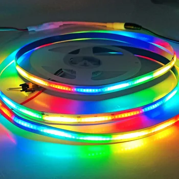 5V SK6812 RGB COB LED Strip Light 332LEDs/m Høje Tæthed Fleksibel Drøm Farve FOB Led Strip 0,5 m 1m 2m Adresserbare Diode Bånd 121154