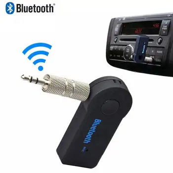 Trådløs Bluetooth-Musik Lyd 4.0 Modtager 3,5 mm Streaming Auto Hovedtelefon AUX Adapter Stik til Mikrofon Håndfri Bil PC