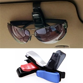 ABS Bilen solskærm Solbriller, Briller Briller Billet Indehaver Klip Auto Clip Nitte, auto tilbehør 122154
