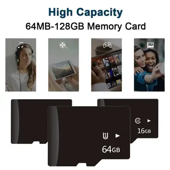 Micro TF Hukommelseskort 8 GB 16 GB 32 GB højhastigheds-64GB Class 10 Opbevaring Micro TF Kort 128gb 256 gb TF For Telefon / Tablet PC