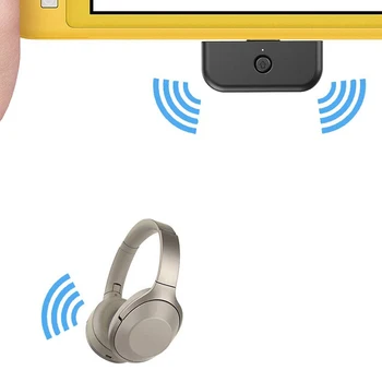 Bluetooth-Adapter til Nintendo Switch/Omskifter Lite/Skifte Mini, o Sender Adapter med USB-Stik C