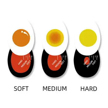 Æg Timer Mini Harpiks Pro Æg Timer spisekøkken Timer Bar graduerede skalaer æg er blød medium svært ved at føle varmen