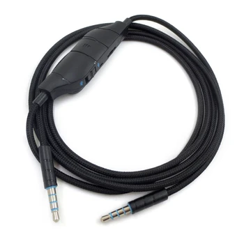 2021 Ny Udskiftning Hovedtelefon Kabel-Audio Ledning Linje til Logitech - G633 G635 G933 G935 Gaming Headsets Med tuning 124162
