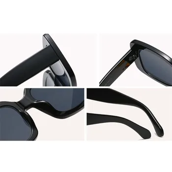 Pink Linser, solbriller Til Kvinder 2021 Overdimensionerede Pladsen Ocean Vintage Kvinders Solbriller Klare Nuancer Sexet Brillerne UV400