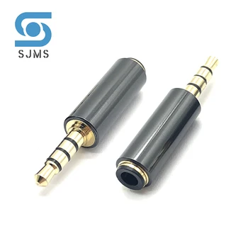 3,5 mm til 3,5 mm 4 Pol Stik til Hovedtelefoner Audio Jack Converter OMTP at CTIA-Adapter Mandlige og Kvindelige Stereo Audio Stik