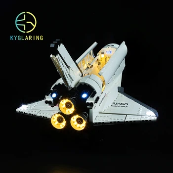 Kyglaring Led-Belysning 10283 DIY Legetøj for Space Shuttle Discovery Blokke Bygning 12688