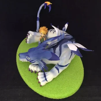 Digimon Garurumon Ishida Yamato Model Boxed Figur Smuk Fødselsdagsgave børnenes Favorit 12772