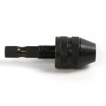0.3-3.5 mm Borepatron Bit Hex Fæste Keyless-Adapter Indvirkning Converter spændeområde Bore Hul Driver Værktøj 128127