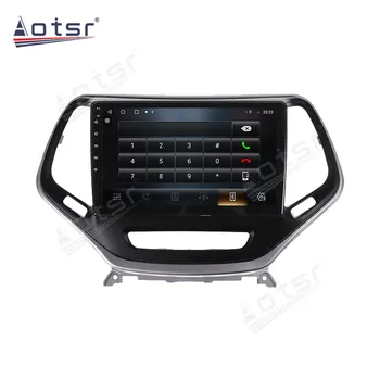 128GB For JEEP Cherokee - 2019 Bilen Multimedia-Afspiller, DVD-Optager Stereo Android-Radio, GPS, Auto Audio Navigation Head Unit 128497