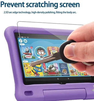 For Amazon Fire HD 8 Børn (10-Gen, 2020) -9H Premium Tablet Klart Hærdet Glas Skærm Protektor Dække 129103