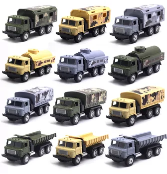 1/43 Legeret Metal Militær Transport Køretøj Lastbil Børn, Bil Toy Gave 131196