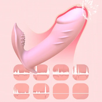 Trådløs Fjernbetjening Dildo Vibrator Trusser til Kvinder Klitoris Stimulator Sex Maskine Kvindelige Vagina Masturbator Voksen Erotisk Legetøj 132099