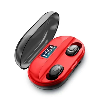 TWS Bluetooth 5.2 Øretelefoner 1800mAh Opladning Max Trådløse Hovedtelefoner 9D Stereo Sport Vandtætte Øretelefoner Headsets Til Smartphones 13287