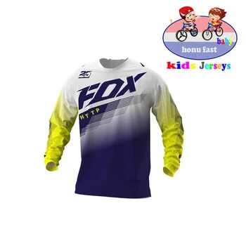 2020 Real Roupa Ciclismo Fox Bo'ychildren ' s Mountain Team Downhill Cykel Sportstøj Cykel Motorcykel Shirt, Sweatshirt Cykling 13462