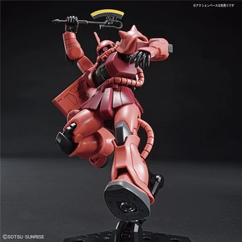 BANDAI GUNDAM HGUC 234 1/144 MS-06S ZAKU II Gundam model kids samlet Robot Anime handling figur legetøj 13487