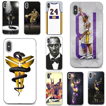 Stjerne-S-Kobe Bean-D-Bryant KB Basketball Mobiltelefon Case For iPhone 10 11 12 Pro Mini 4S 5S SE 5C 6 6S 7 8 X XR XS Plus Max 2020 13544