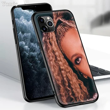 Beyonce Sort cover til iPhone 12 Mini-11 Pro XR XS MAX X 7 8 6 6S Plus 5 5S SE 2020 TPU Soft-Phone Cover Coque 13564