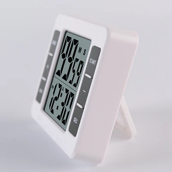Magnetisk LCD Digital Køkken Madlavning Timer med Høj Alarm Ur, Countdown Tid Påmindelse 99 Minutter og 59 Sekunder
