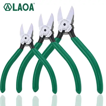 Smykker Elektriske Wire Cutter LAOA CR-V Plast tænger 4.5/5/6/7inch Elektriske wire-og Kabelsakse Skære Side Klip håndværktøj
