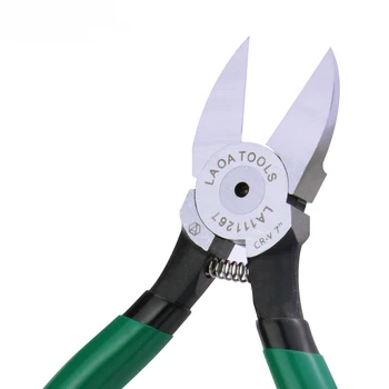 Smykker Elektriske Wire Cutter LAOA CR-V Plast tænger 4.5/5/6/7inch Elektriske wire-og Kabelsakse Skære Side Klip håndværktøj