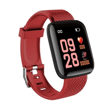 Bluetooth IP67 Trænings-og Trackers Smartwatch Til Overvågning af puls Og Sove Opdagelse sportsur Til Mænd Og Kvinder 136276