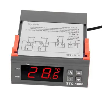 Digital STC-1000 til Alle Formål Temperatur Controller Termostat Med Sensor