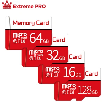 Microsd-Hukommelseskort, 4GB, 8GB, 16GB, 32GB, 64GB 128 GB Micro SD-Kort Klasse 10 Mini TF/SD-Kort micro sd-flash-drev-Kort til mobiltelefon 137199