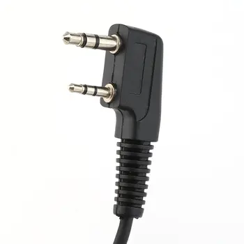 2 Pin-K1 Til 3,5 MM Female Audio Phone Hovedtelefon Kabel til Overførsel Kenwood TYT for Baofeng UV5R 888S Walkie Talkie headset-adapter 137404