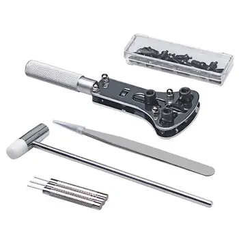 138Pcs Se Repair Tool Kit Fuldt udstyret Holdbar Tilbage Sag Oplukker Armbåndsur Reparation Værktøj sæt til Urmager Ure Kits