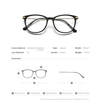 FONEX Titanium Optiske Briller Ramme Mænd 2021 Retro Runde Recept Briller Kvinder Nærsynethed Acetat Briller Brillerne F85667 138046