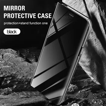 Smart Spejl Flip Phone Cover Til Oppo Zloiforex 8 Pro Tilfælde Realme8 Realmi Realmy 8Pro Realme8pro Magnetisk Bog Stå Coque Fundas 138071
