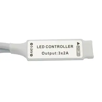 Mini-24 Vigtige Trådløse IR Remote Controller Til RGB 3528 5050 RGB LED lysbånd Fjernbetjening Trådløs Controller Farve Skiftende
