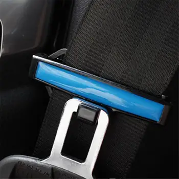 2stk Plast Sort Blå Bil Sikkerhed sikkerhedsseler Prop Afstand Grænse Klip Auto, som Holder Selen Stop Klip Til Bil Tilbehør