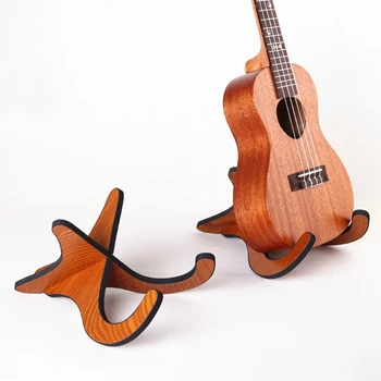 Ukulele Stå Instrument Stå Folding Portable Stå for Mandoliner og Violiner 87HF