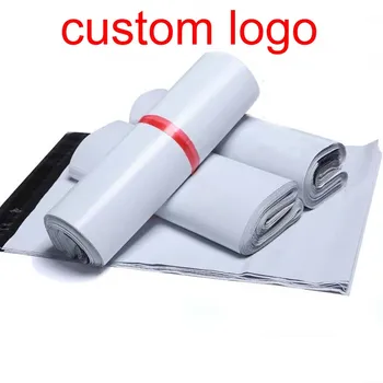 50stk Brugerdefinerede Kurer Med Logo Selv Tætning Plastik Kuvert Mail-Udskrivning Hurtig Pakning af Taske