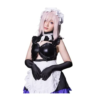 Skæbne Grand Henblik På Mash Kyrielight Cosplay Lolita Kjole Kjoler Sexet Stuepige Outfit Halloween Kostumer Til Kvinder Anime Vis Karneval